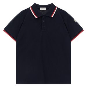 Tricolor polo shirt