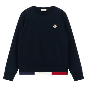 Tricolor hem sweatshirt + joggers