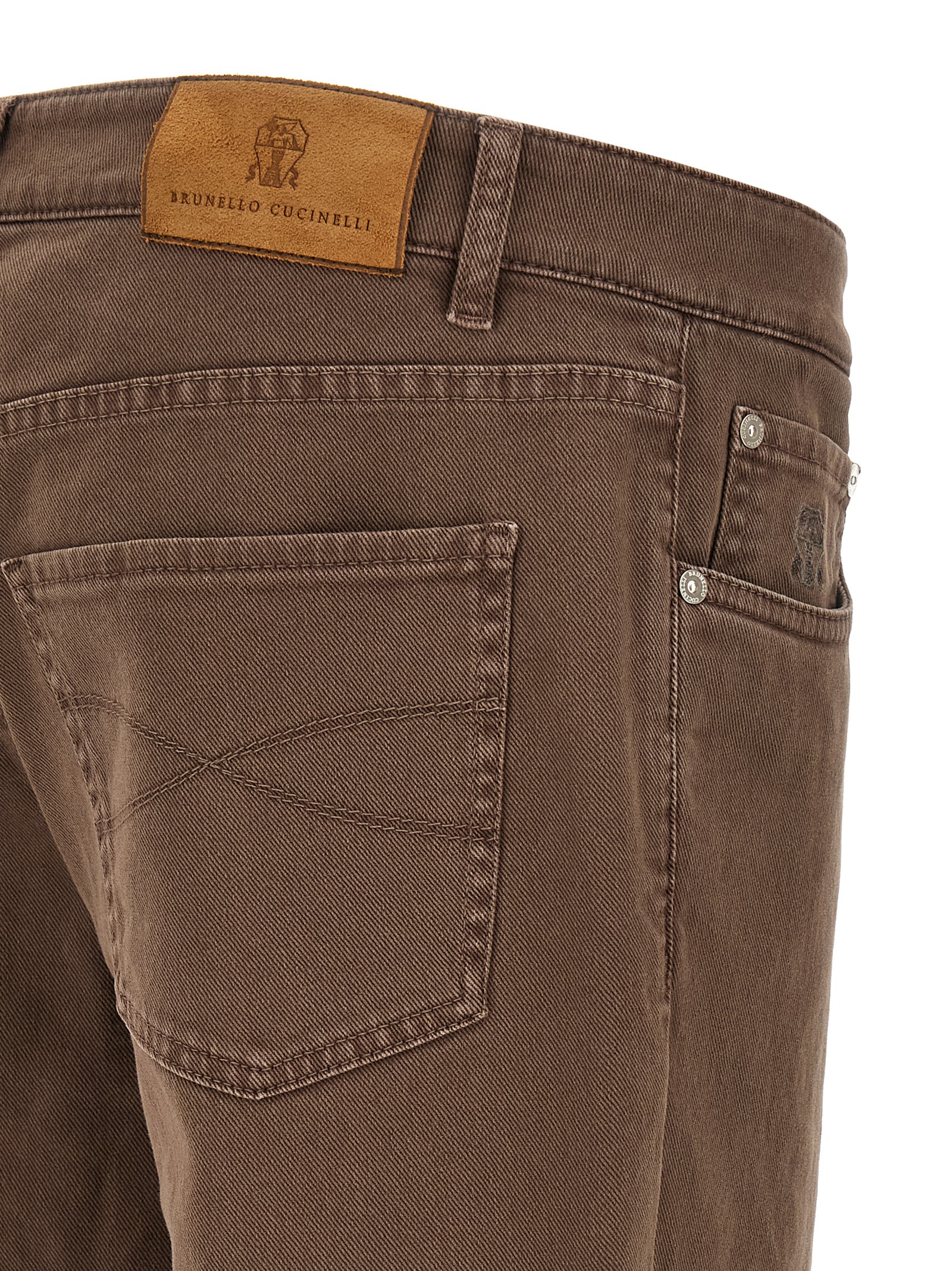 Garment-dyed jeans - immagine 4