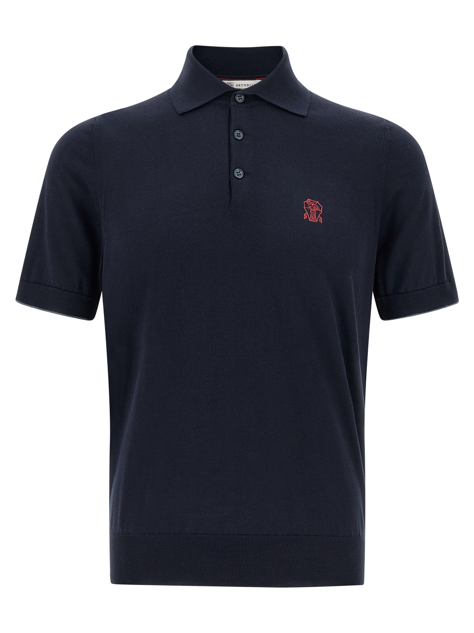 Logo embroidery polo shirt