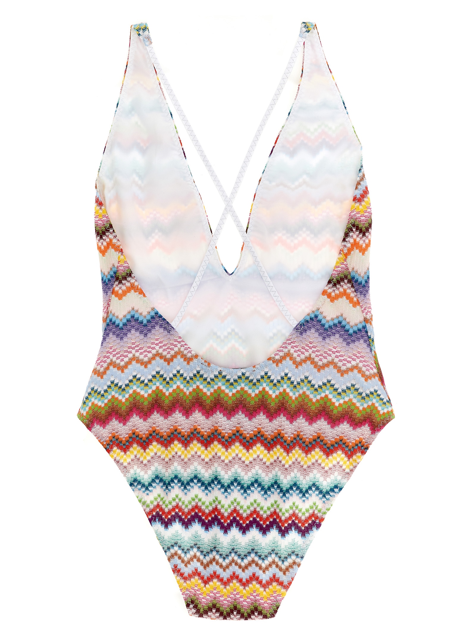 Zigzag one-piece swimsuit - immagine 2
