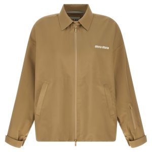 Tech canvas windbreaker