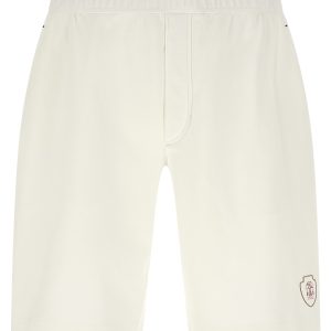 Interlock cotton bermuda shorts