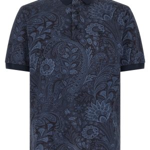 'Arnica Paisley' polo shirt
