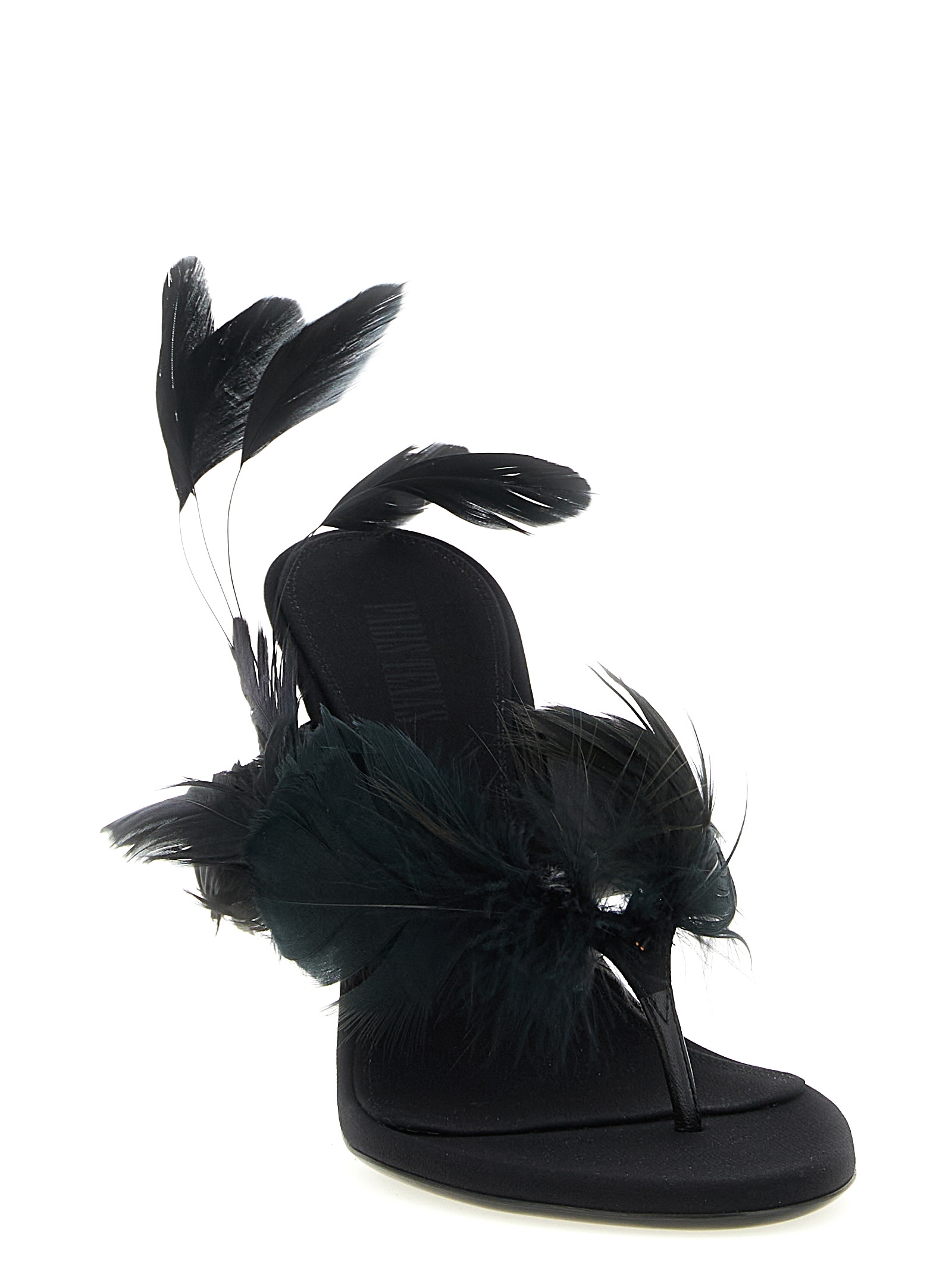 'Lidia Feather Thong' mules - immagine 2