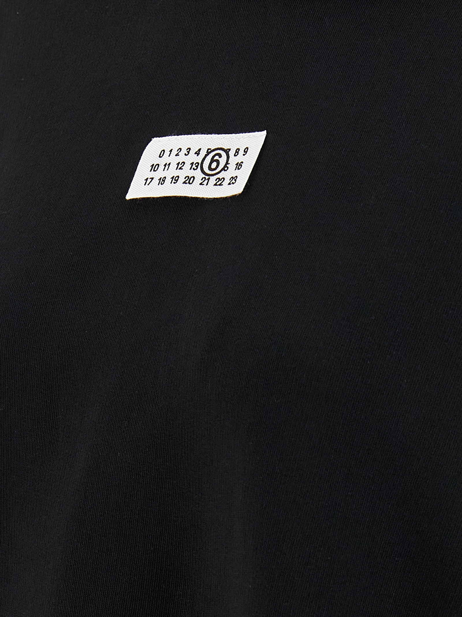 'Numeric signature MM6' hoodie - immagine 4