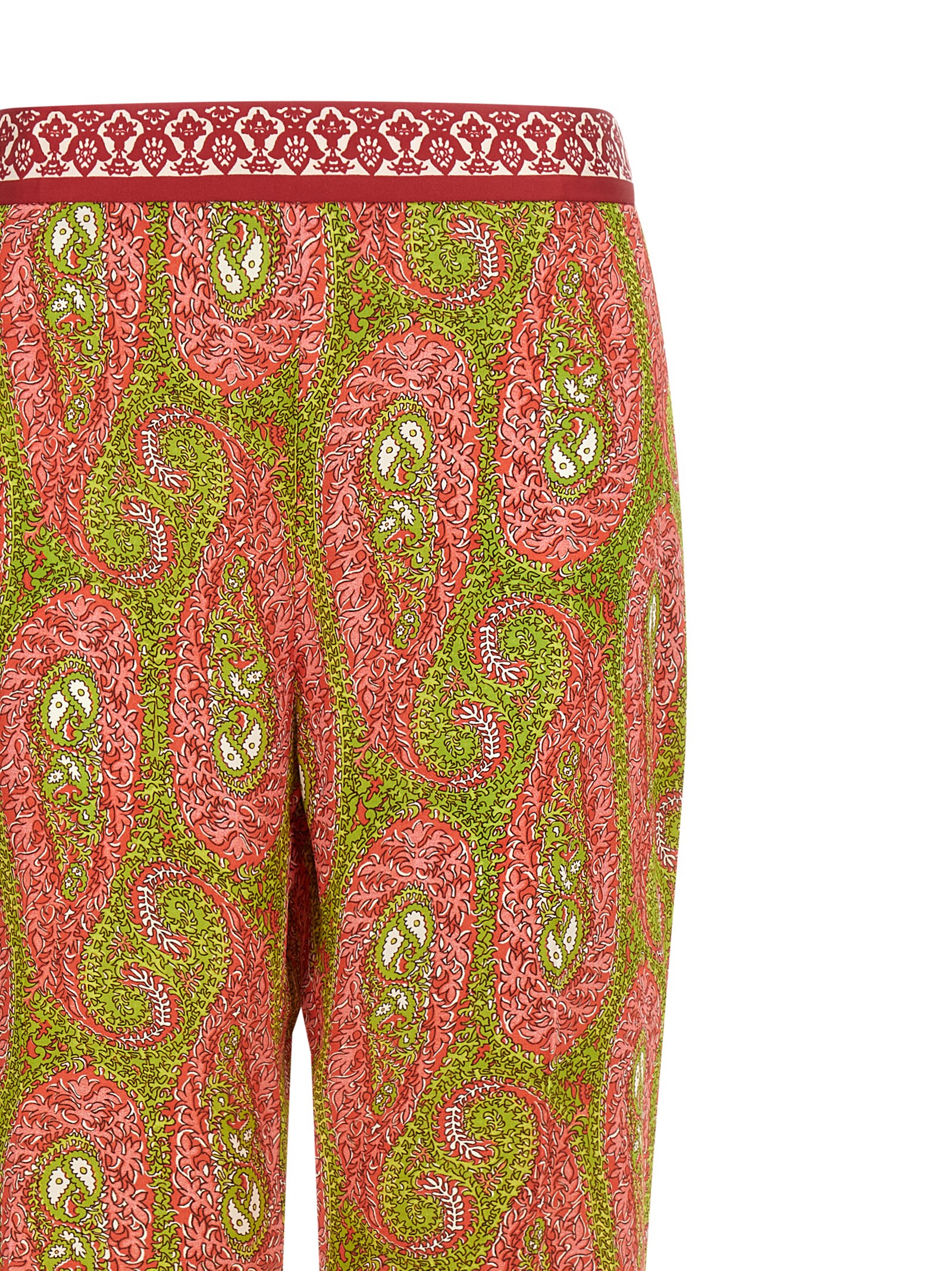 'Paisley foliage' pants - immagine 3