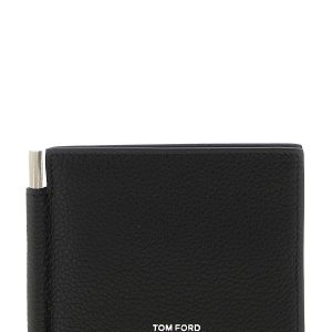 Hammered leather card holder