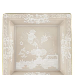 Square valet tray 'Oriente Italiano' 24.5 cm