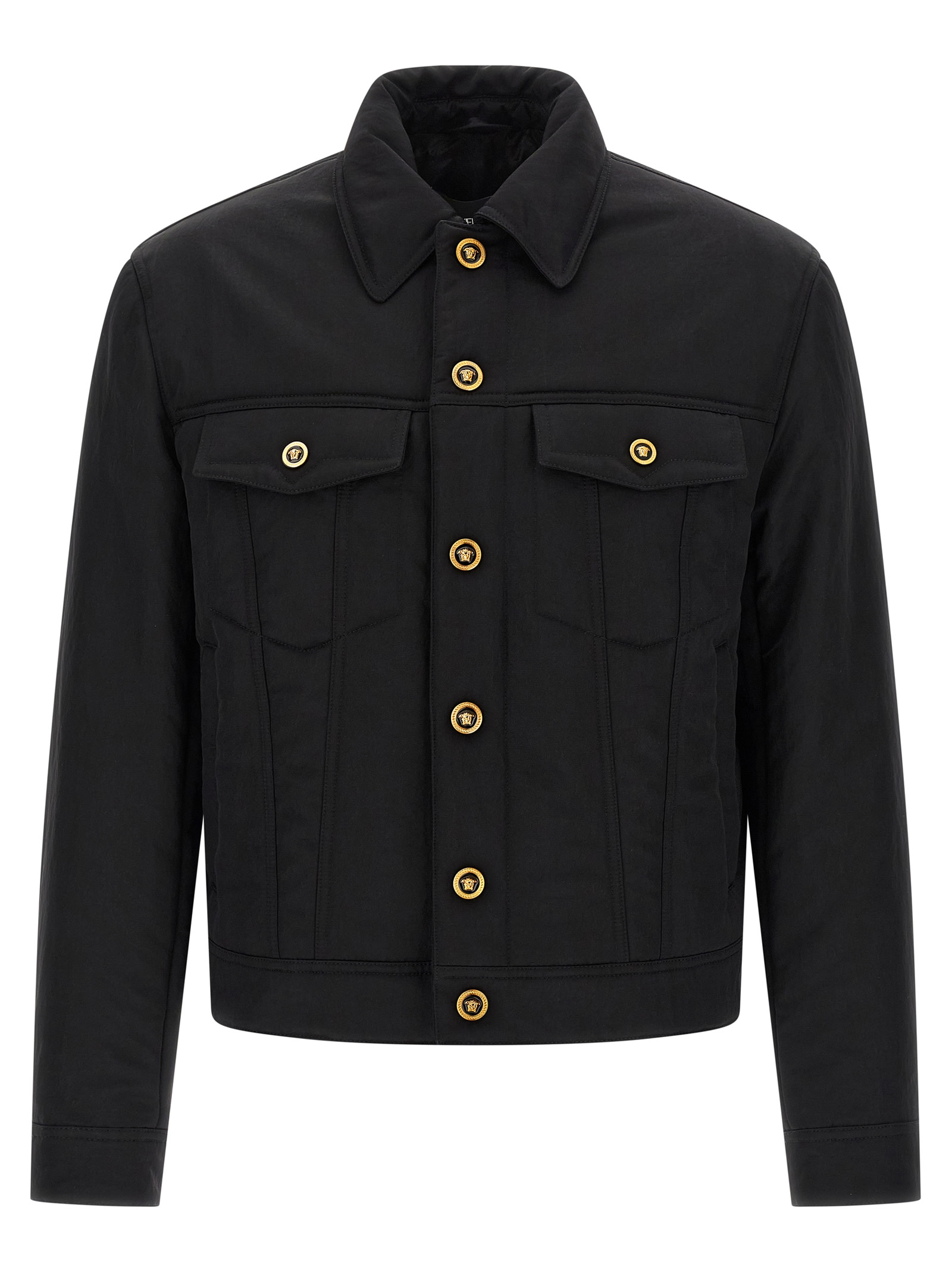 'Medusa' button jacket
