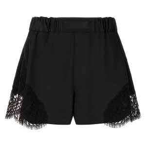 Lace insert shorts