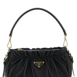 Leather shoulder bag