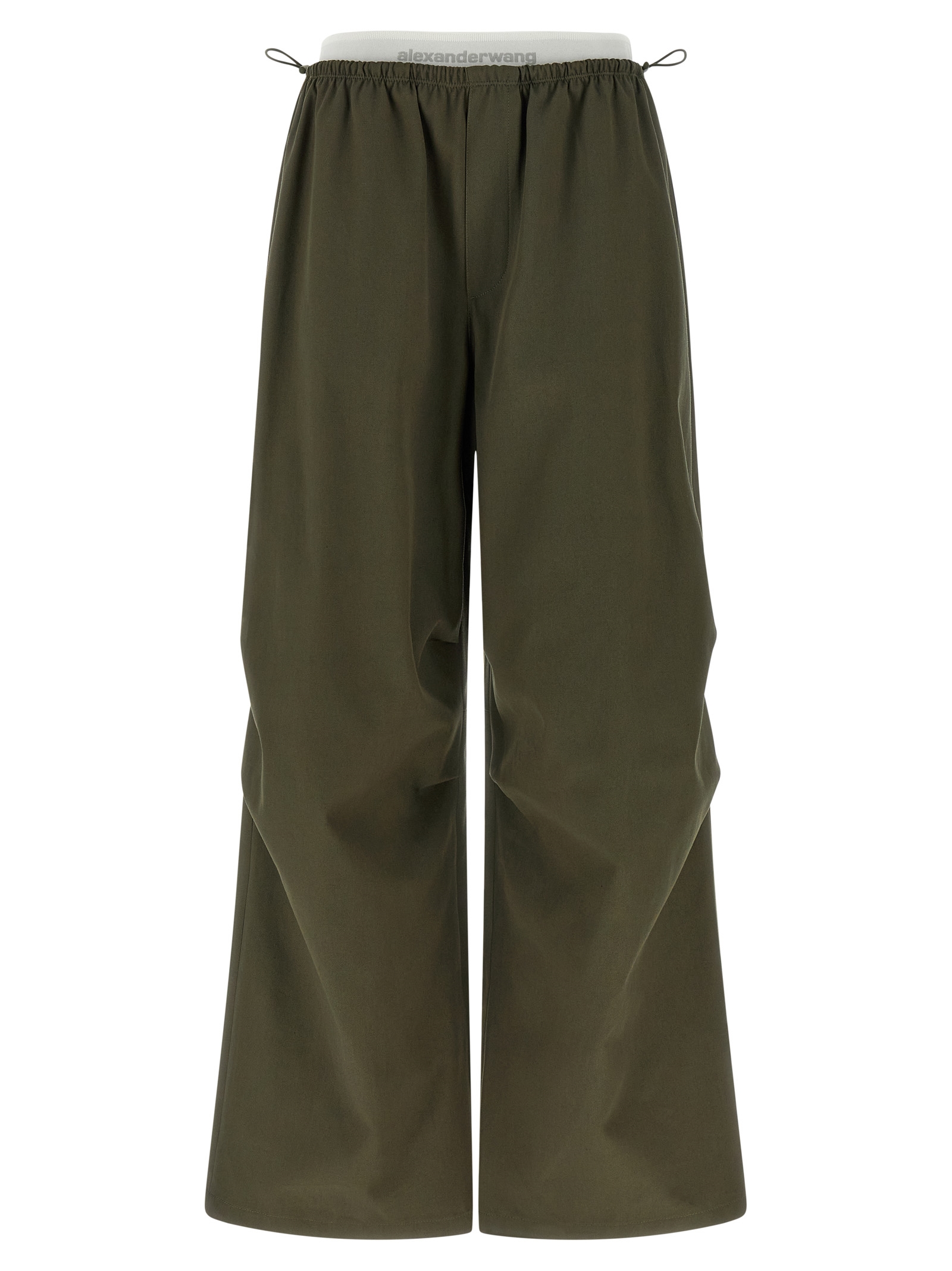 Double layer waist trousers