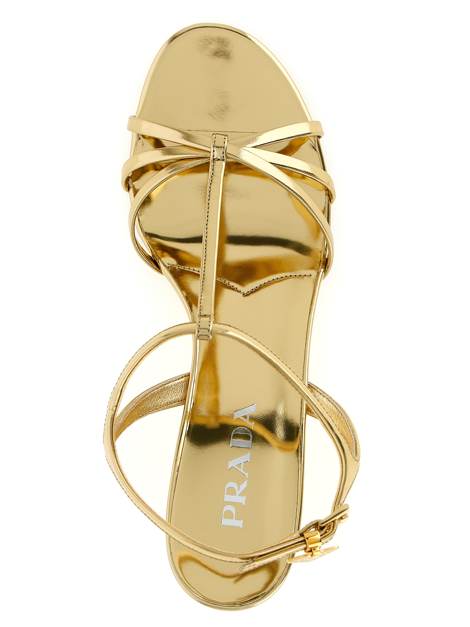 Laminated leather sandals - immagine 4