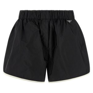 'Re-Nylon Piuma' shorts