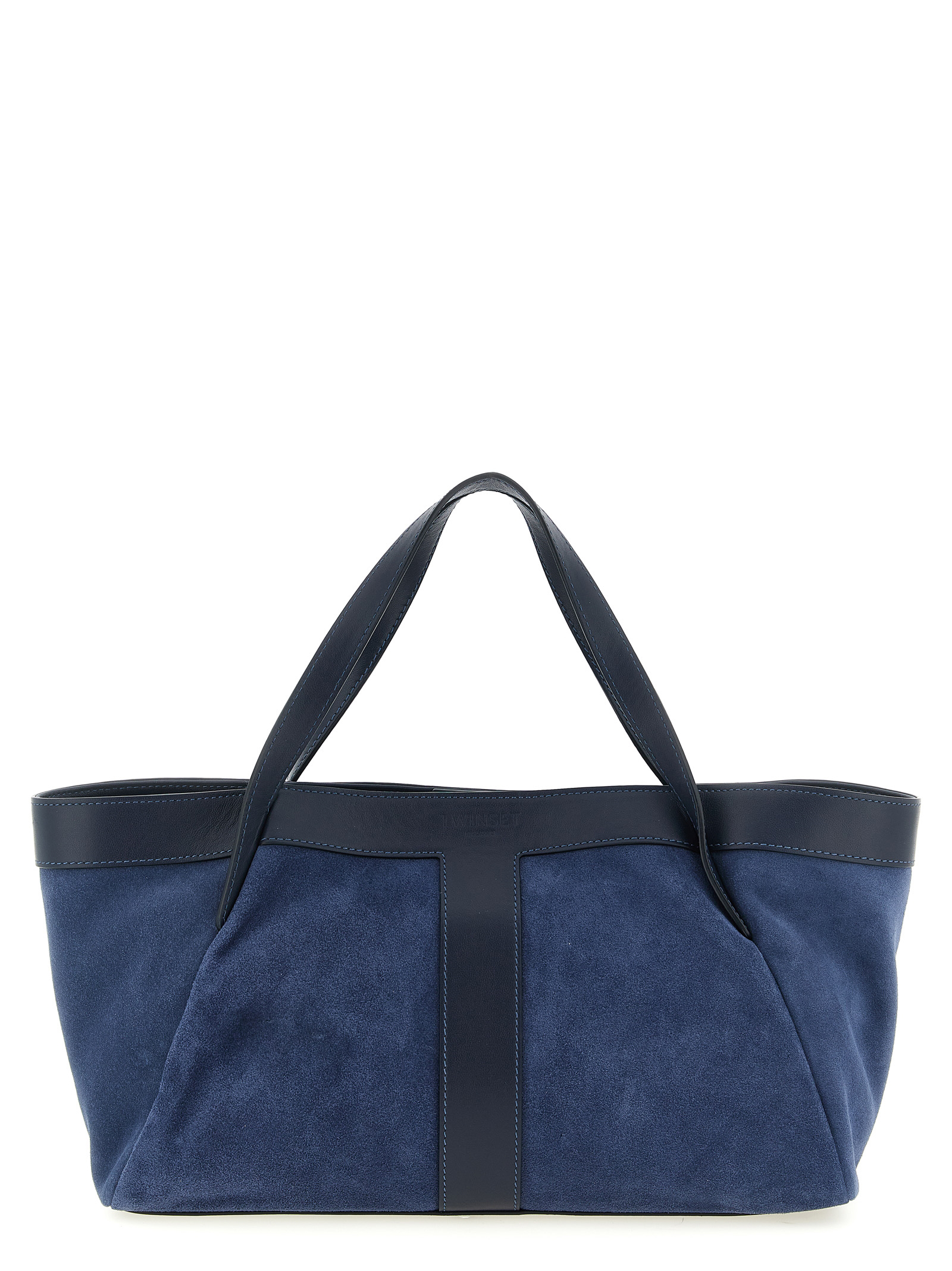 Suede shoulder bag
