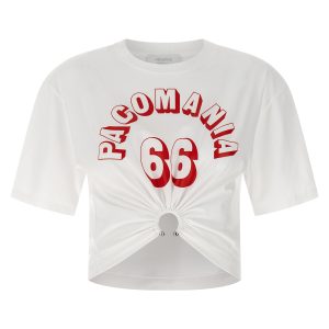 Printed piercing t-shirt