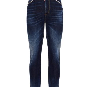 'High Waist Cropped Twiggy Jean’ jeans