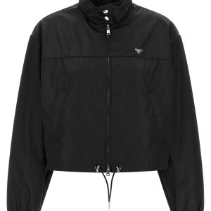 Re-Nylon cropped jacket