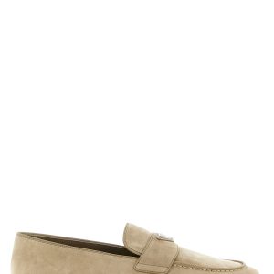 Suede loafers