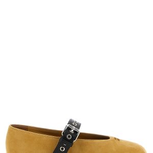 Buckle ballet flats