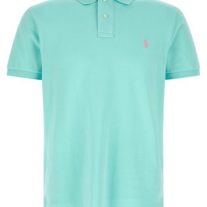 Logo embroidery polo shirt