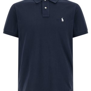 Logo embroidery polo shirt