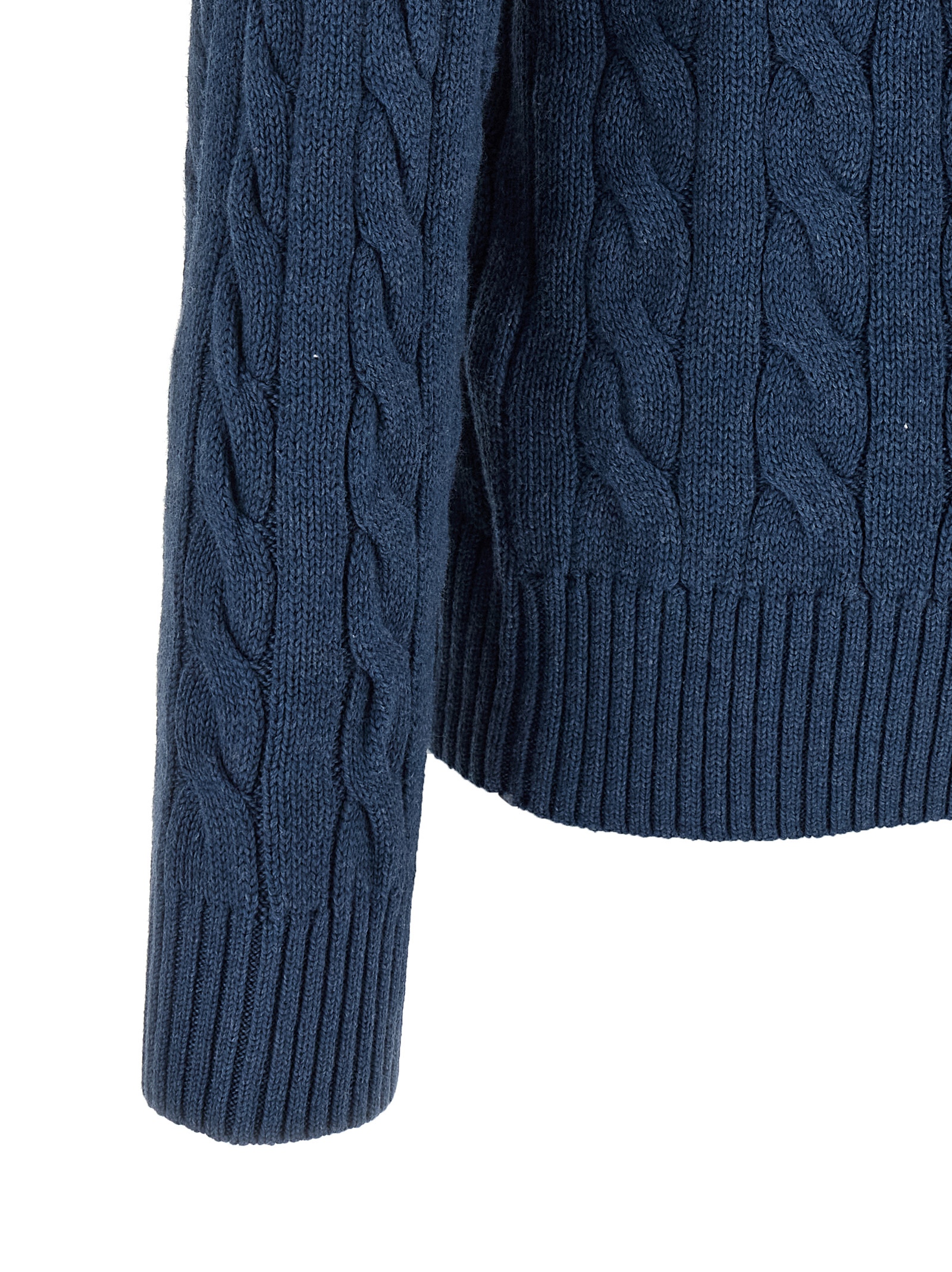 Cotton braided sweater - immagine 4