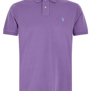 Logo embroidery polo shirt
