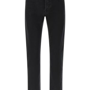 GG jacquard denim jeans