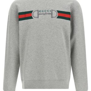 Web Ribbon and Horsebit Sweatshirt