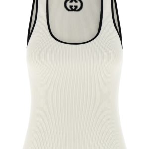 'Incrocio GG' tank top