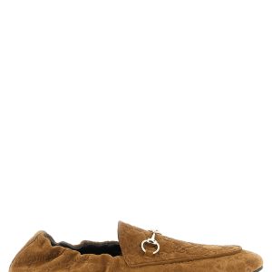 GG suede loafers