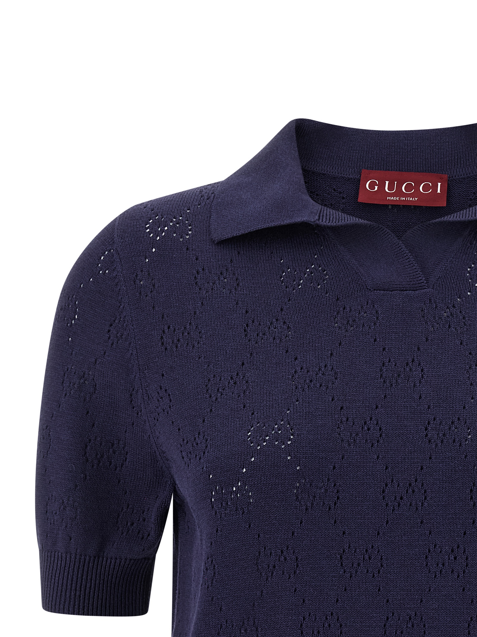 Openwork GG polo shirt - immagine 3