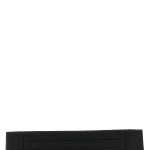 Satin tuxedo headband