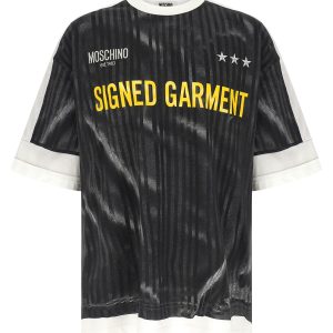 Trompe-l'œil print T-shirt