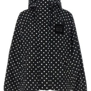 Polka dot anorak