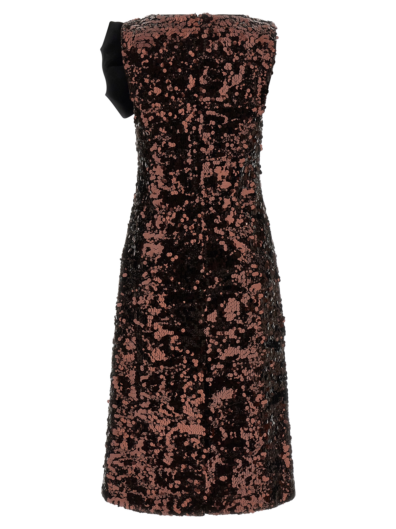 'Velvet Sequins Straight Midi' dress - immagine 2