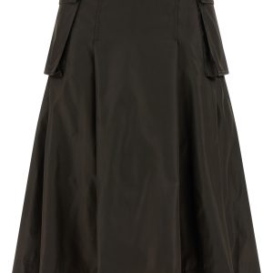 'Duchesse Nylon Pleated' skirt