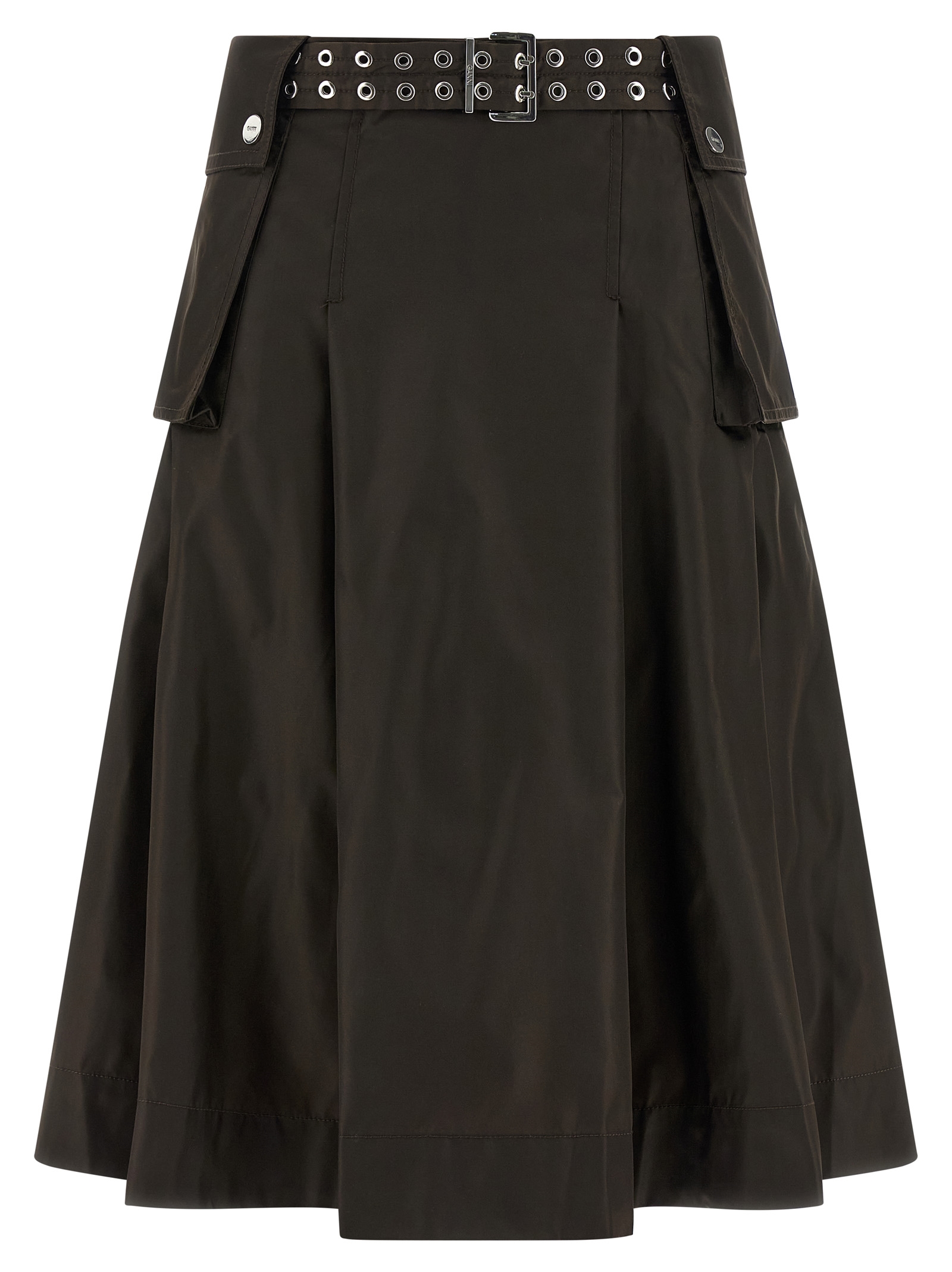 'Duchesse Nylon Pleated' skirt