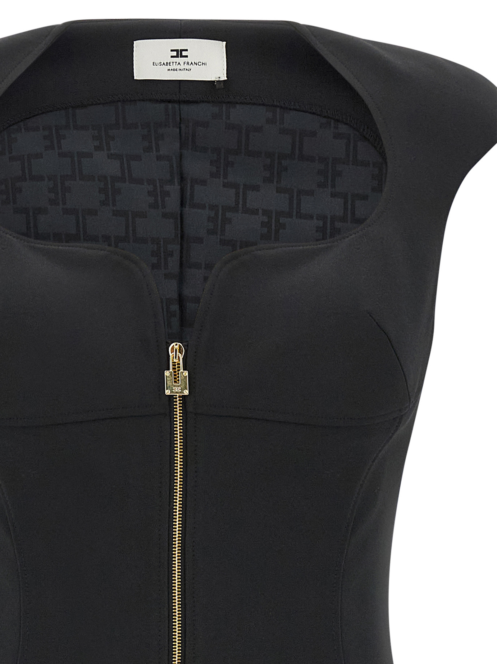 Heart-shaped neckline dress - immagine 3