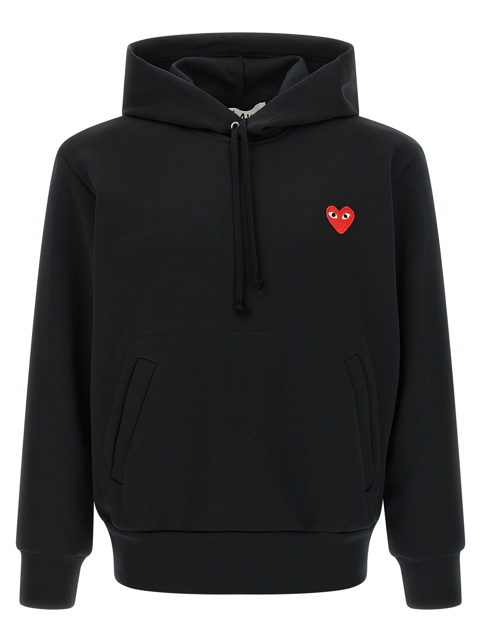 'Red Emblem' patch hoodie