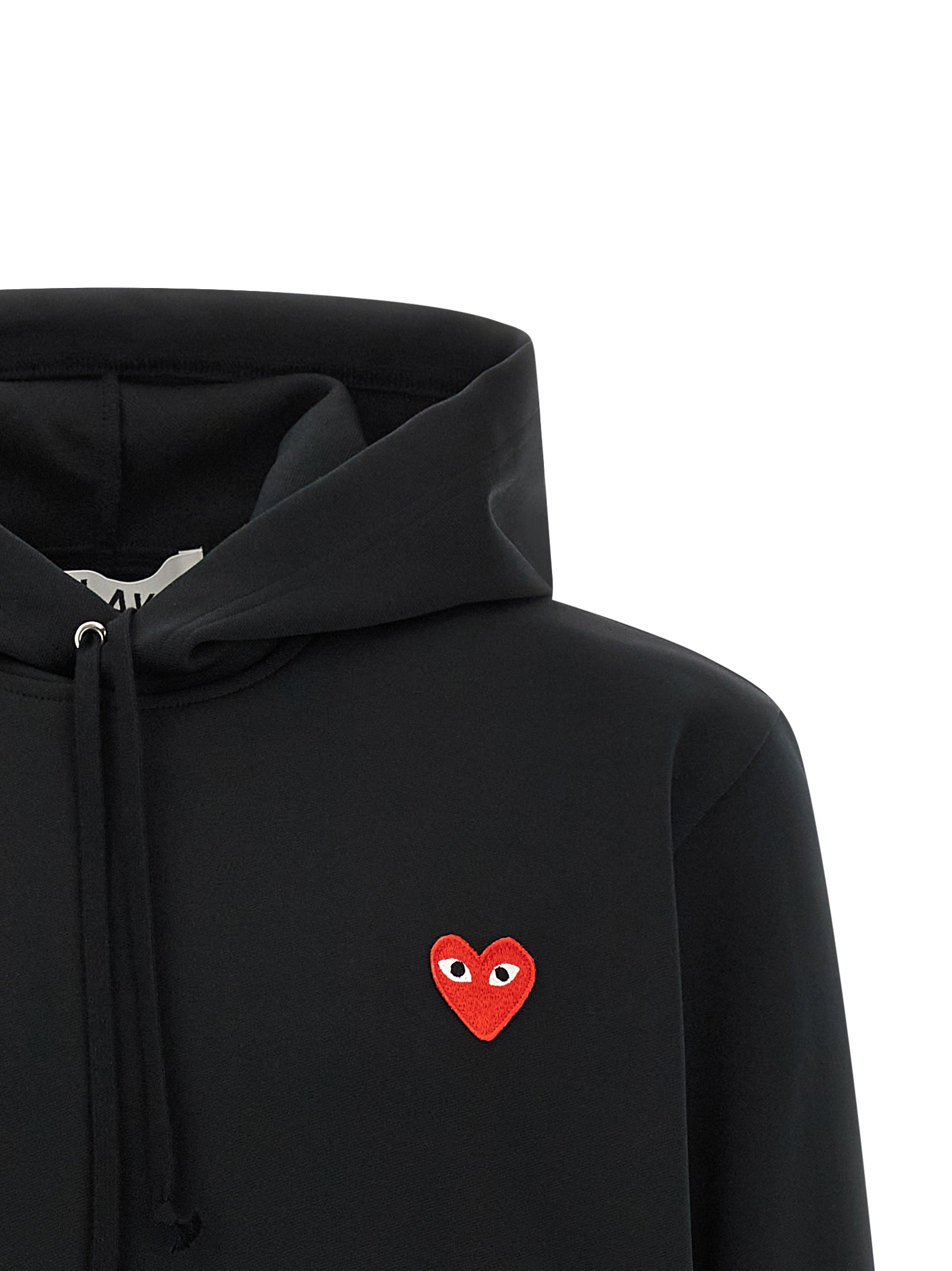 'Red Emblem' patch hoodie - immagine 3