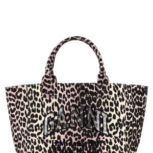 'Leopard Medium Tote' shopping bag