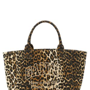 'Leopard Medium Tote' shopping bag