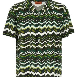 Irregular zigzag shirt