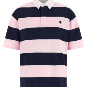 Striped polo shirt