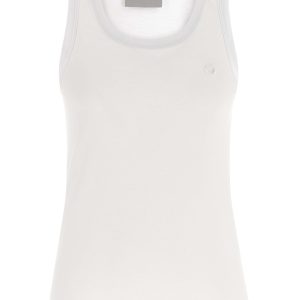 Logo embroidery tank top