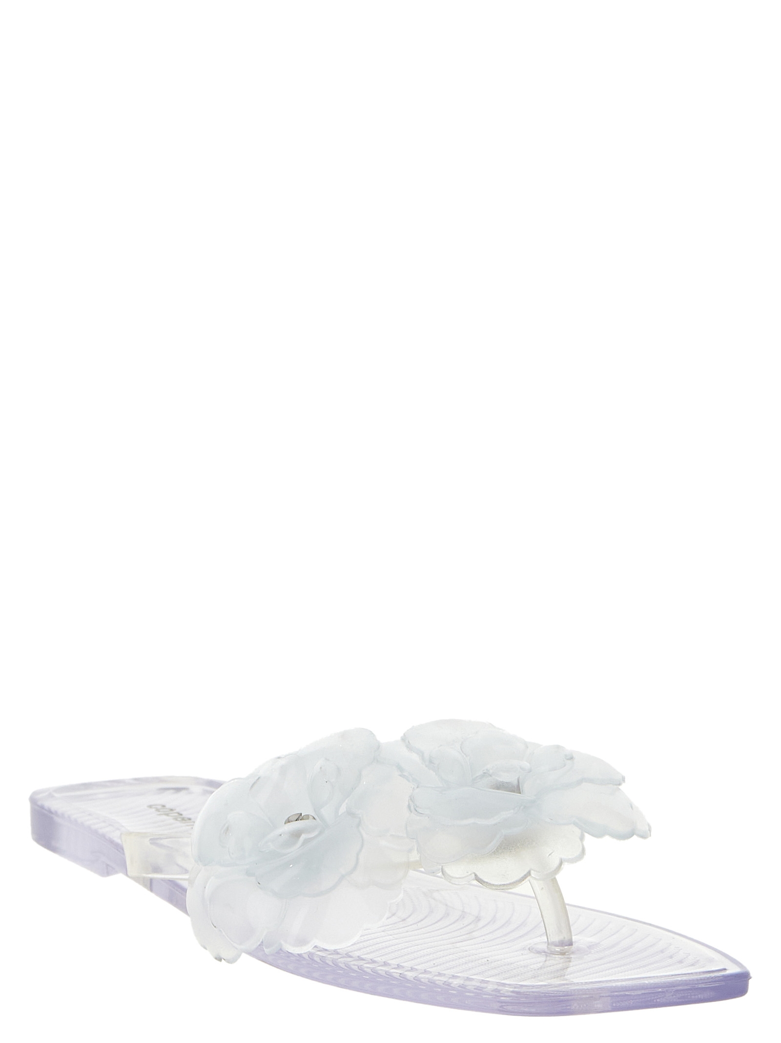 'Silicone Flower Flat' sandals - immagine 2