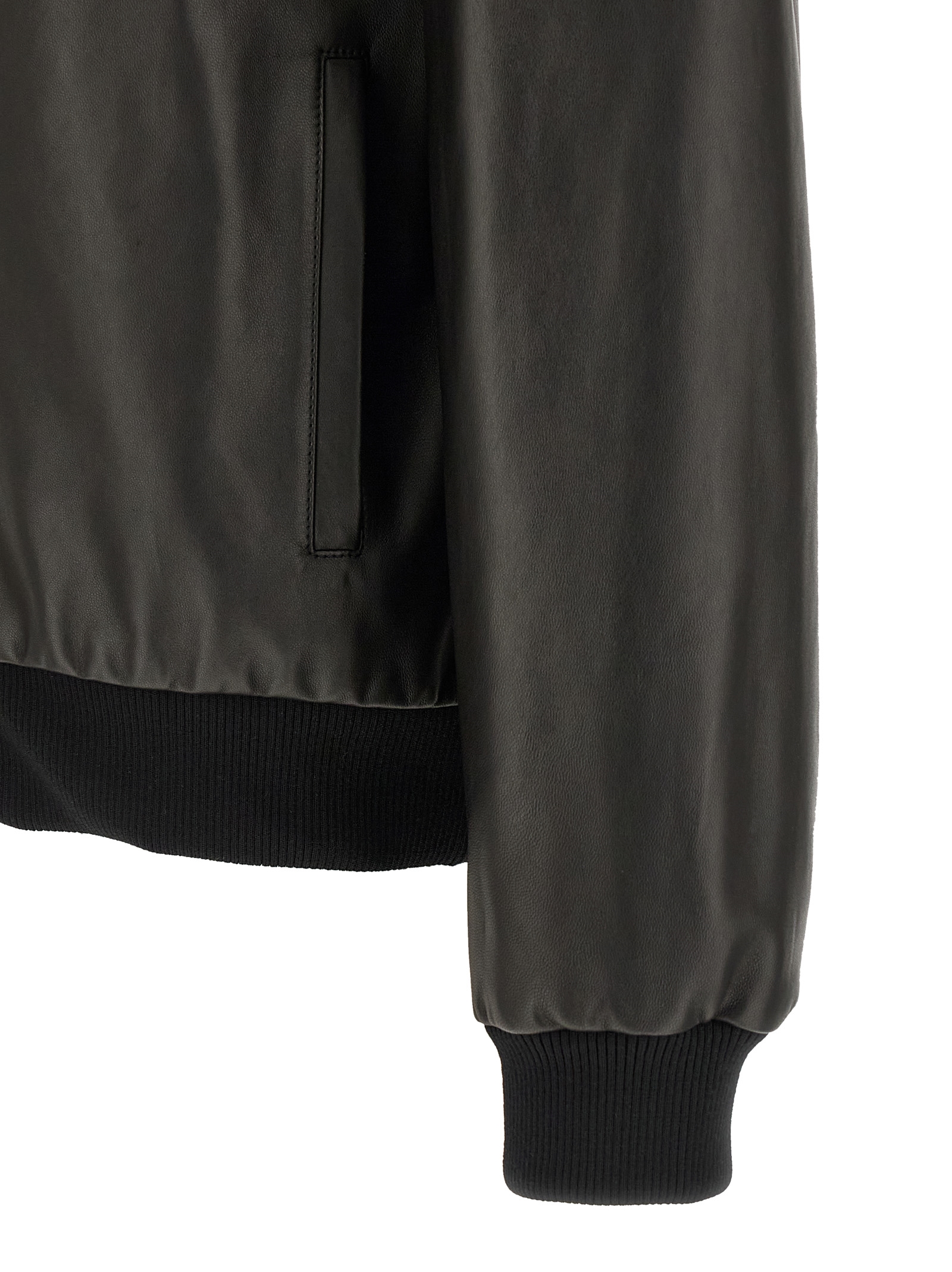 Leather blouson - immagine 4